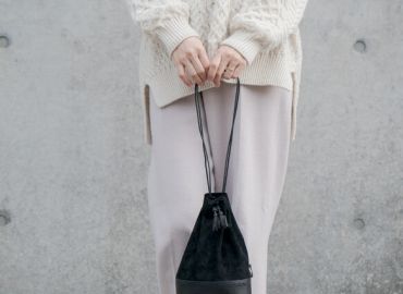 2wayのレザー巾着【Switch】｜2toneカラー